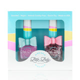Little Lady Nail Polish Duo - Butterfly Melon Duo