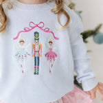 Sweet Wink Nutcracker Embroidered Sweater