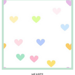 Apple of My Isla The Nap Mat- Hearts