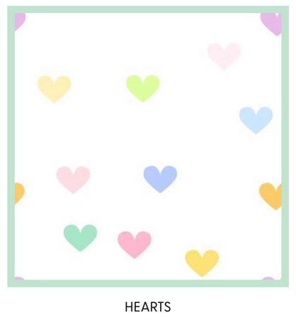 Apple of My Isla The Nap Mat- Hearts