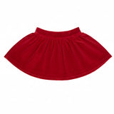 Red Velvet Skirt