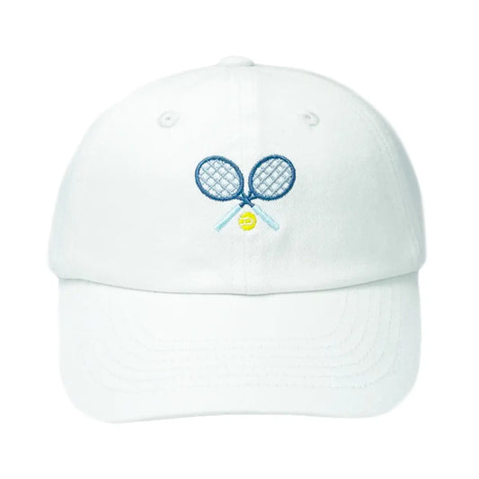 Bits and Bows Tennis Baseball Hat