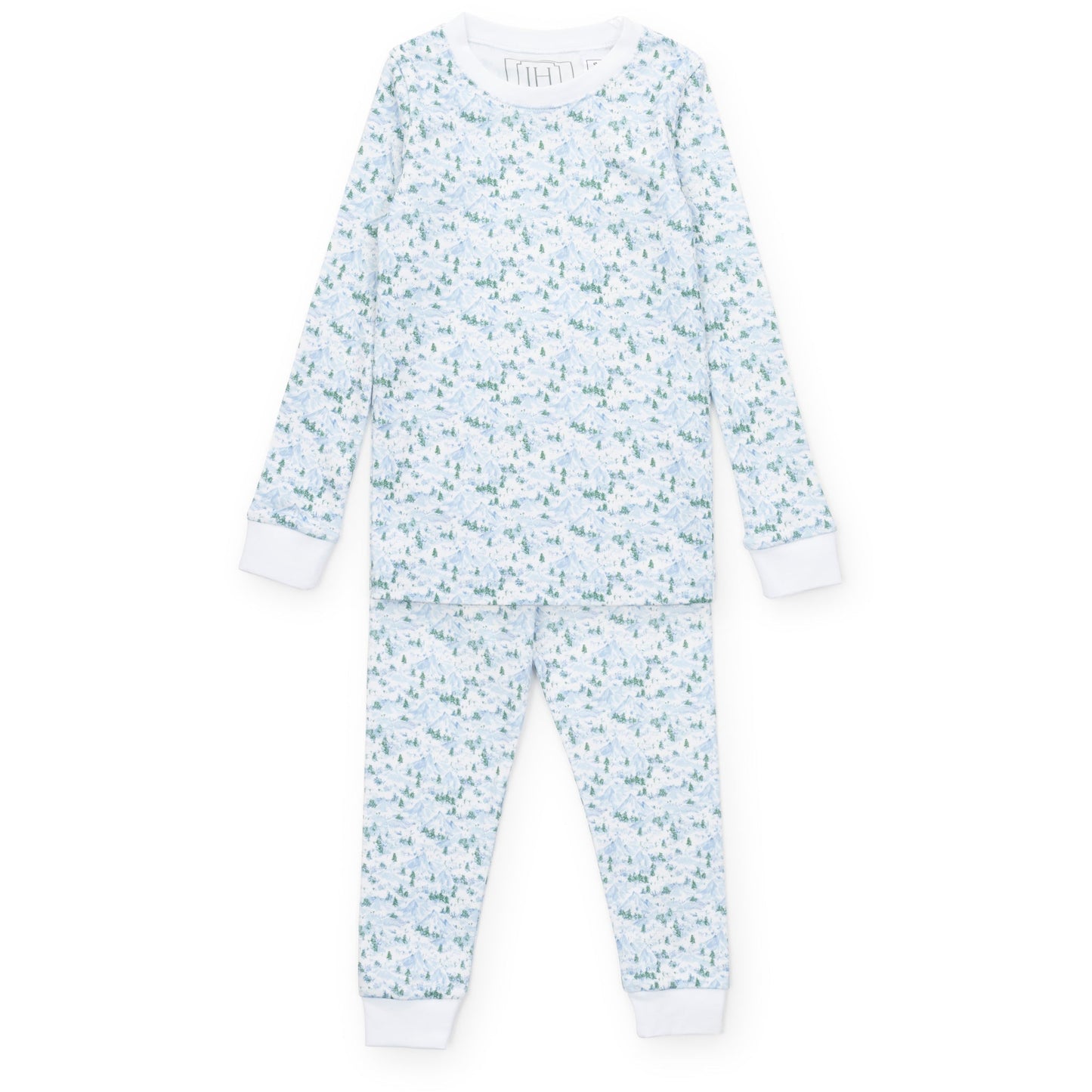 Grayson Pajama Pant Set - Snow-Capped Mountains