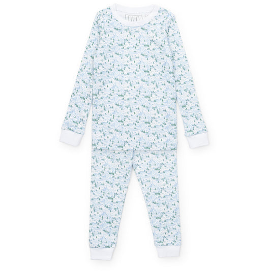 Grayson Pajama Pant Set - Snow-Capped Mountains