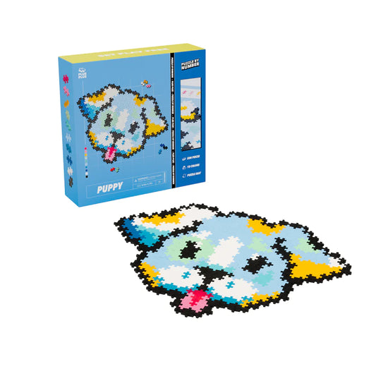 Plus Plus Puzzle By Number- Puppy
