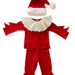 Band of the Wild Red Holiday Elf Pajama Costume