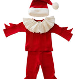 Band of the Wild Red Holiday Elf Pajama Costume