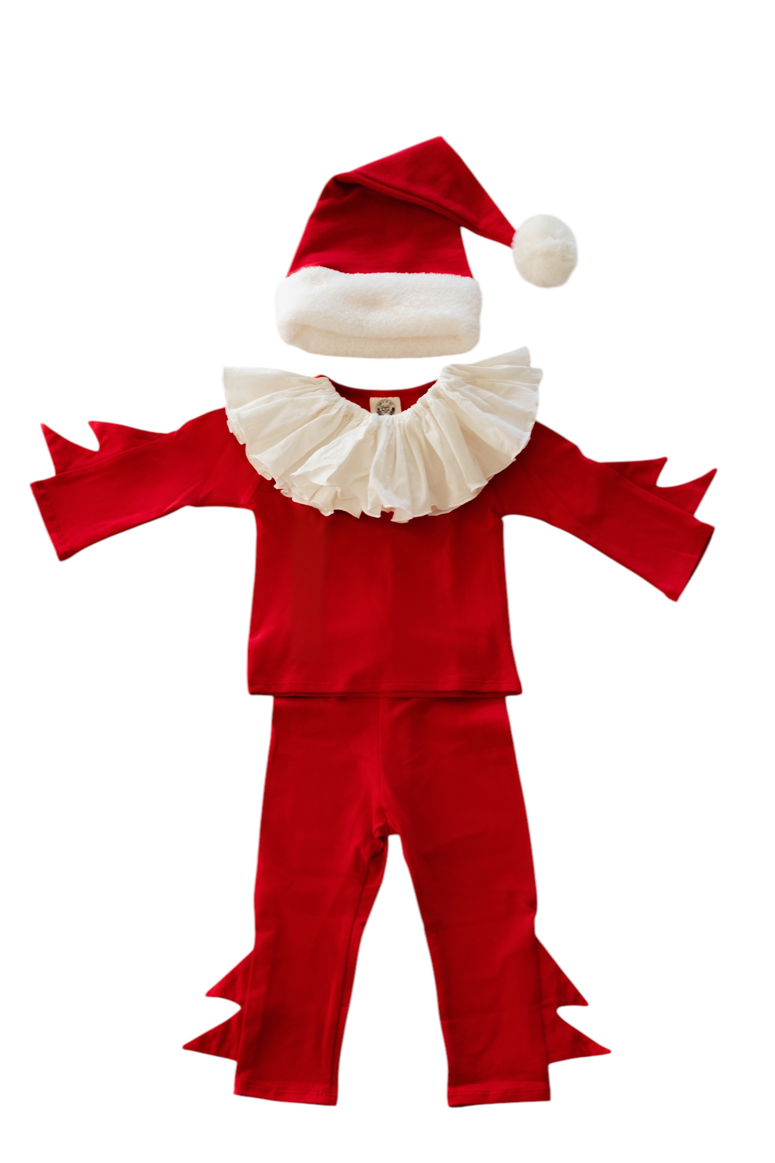 Band of the Wild Red Holiday Elf Pajama Costume