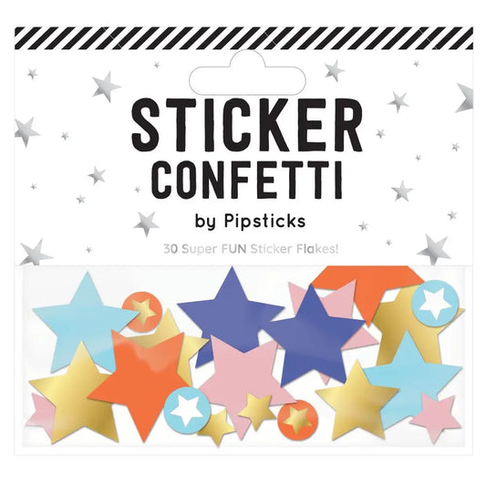 Pipstickers Star Power Sticker Confetti