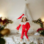 Band of the Wild Red Holiday Elf Pajama Costume