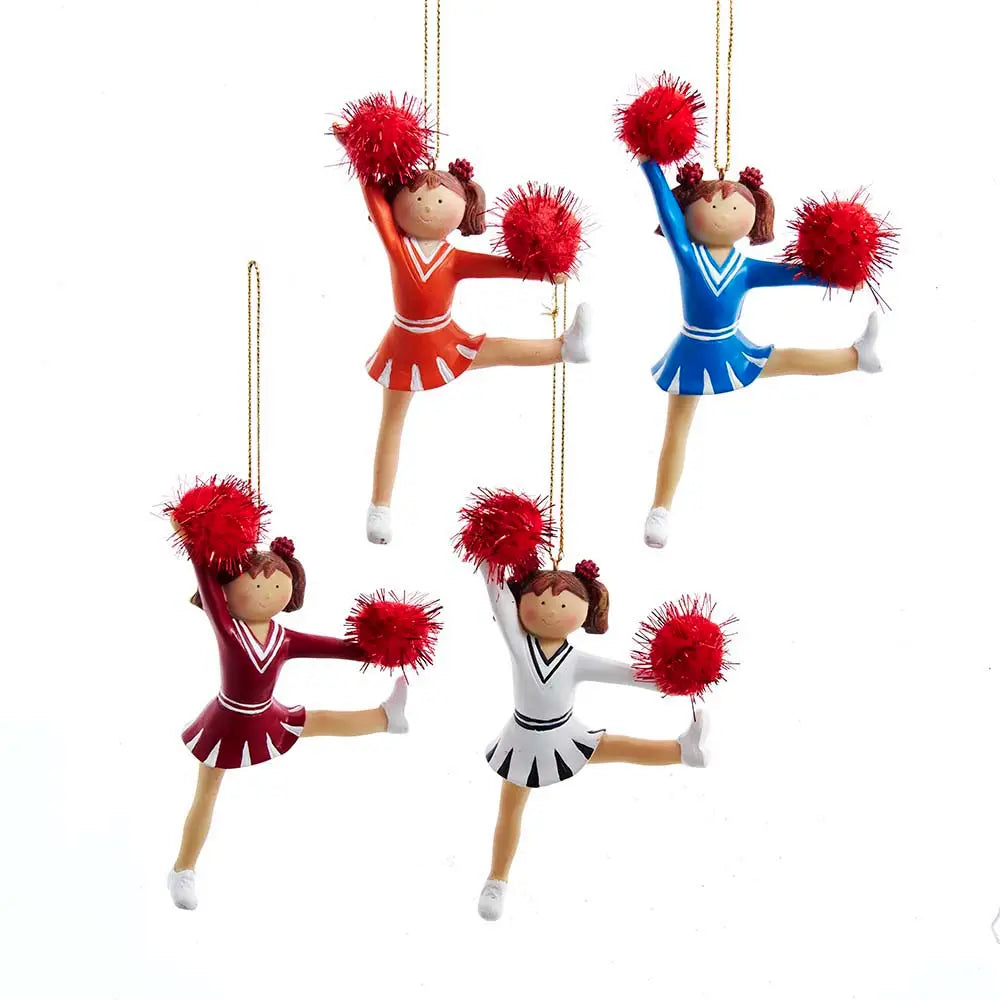 Kurt S. Adler Resin Cheerleader Ornament