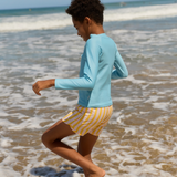 Minnow Boys Marigold Stripe Boardie