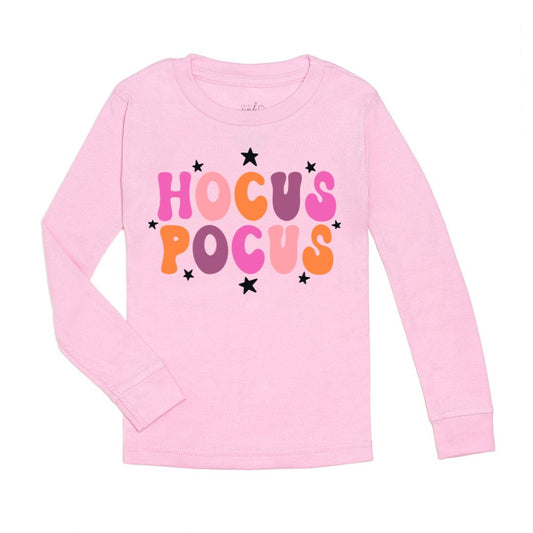 Sweet Wink Hocus Pocus Halloween Long Sleeve Shirt - Pink