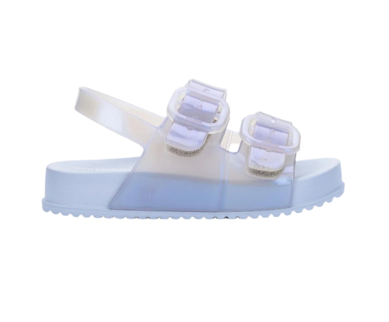 Mini Melissa Mini Melissa Cozy Sandals- Pearly Blue