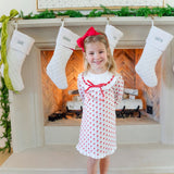 Lila and Hayes Emersyn Girls' Dress - Whimsical Santa