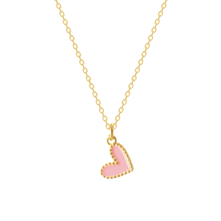 LeMel Lilah Heart Necklace