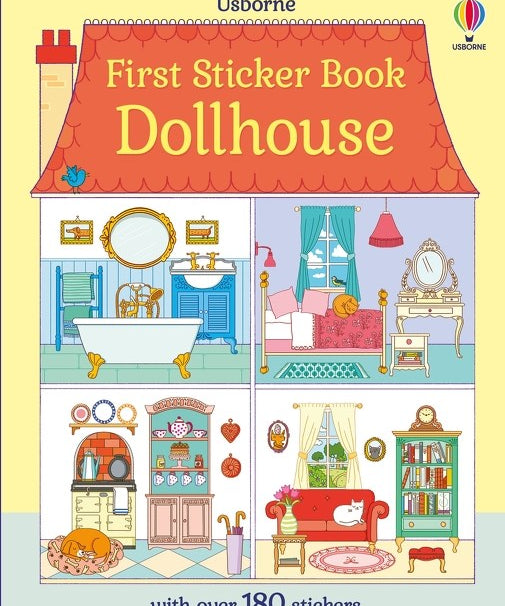 Usborne Books First Sticker Book Dollhouse