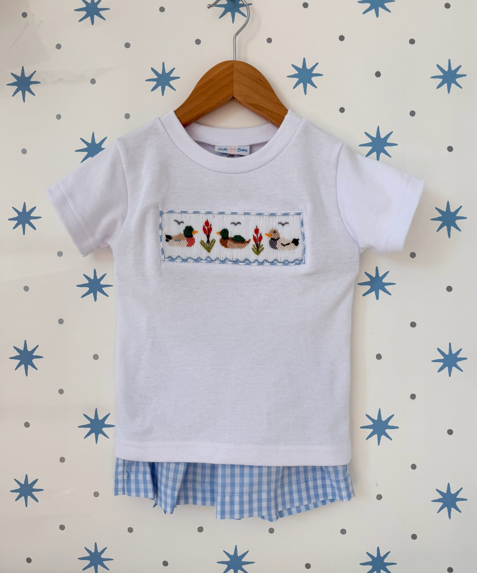 Mallard Smocked Short Set