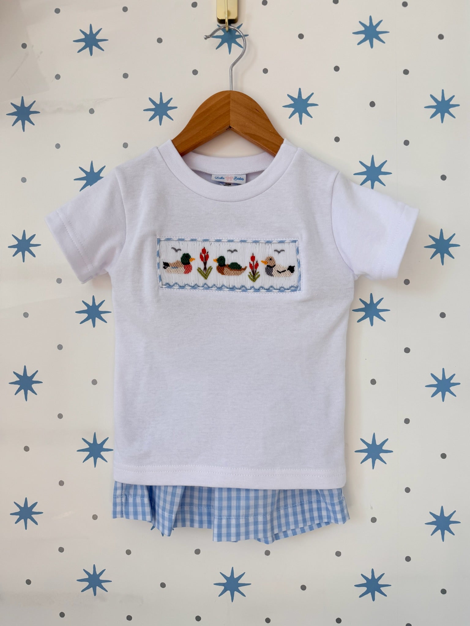 Mallard Smocked Short Set