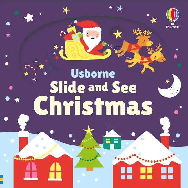Slide and See Christmas Board Book