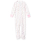 Lila and Hayes Parker Girls' Zipper Pajama - Easter Bunnies Pink