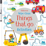 Usborne Wipe - Clean Things That Go Activities