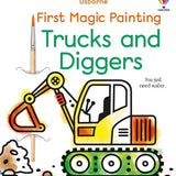 First Magic Painting- Trucks and Diggers