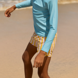 Minnow Boys Marigold Stripe Boardie