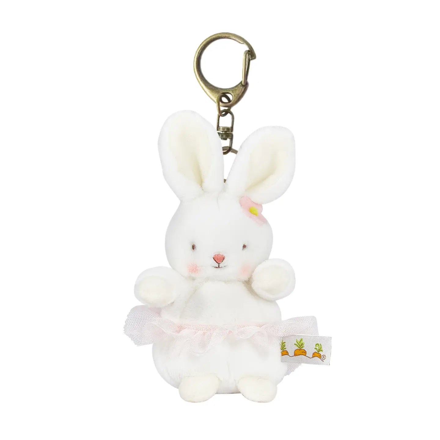 Bunnies by the Bay Blossoms Bunny Bag Charm