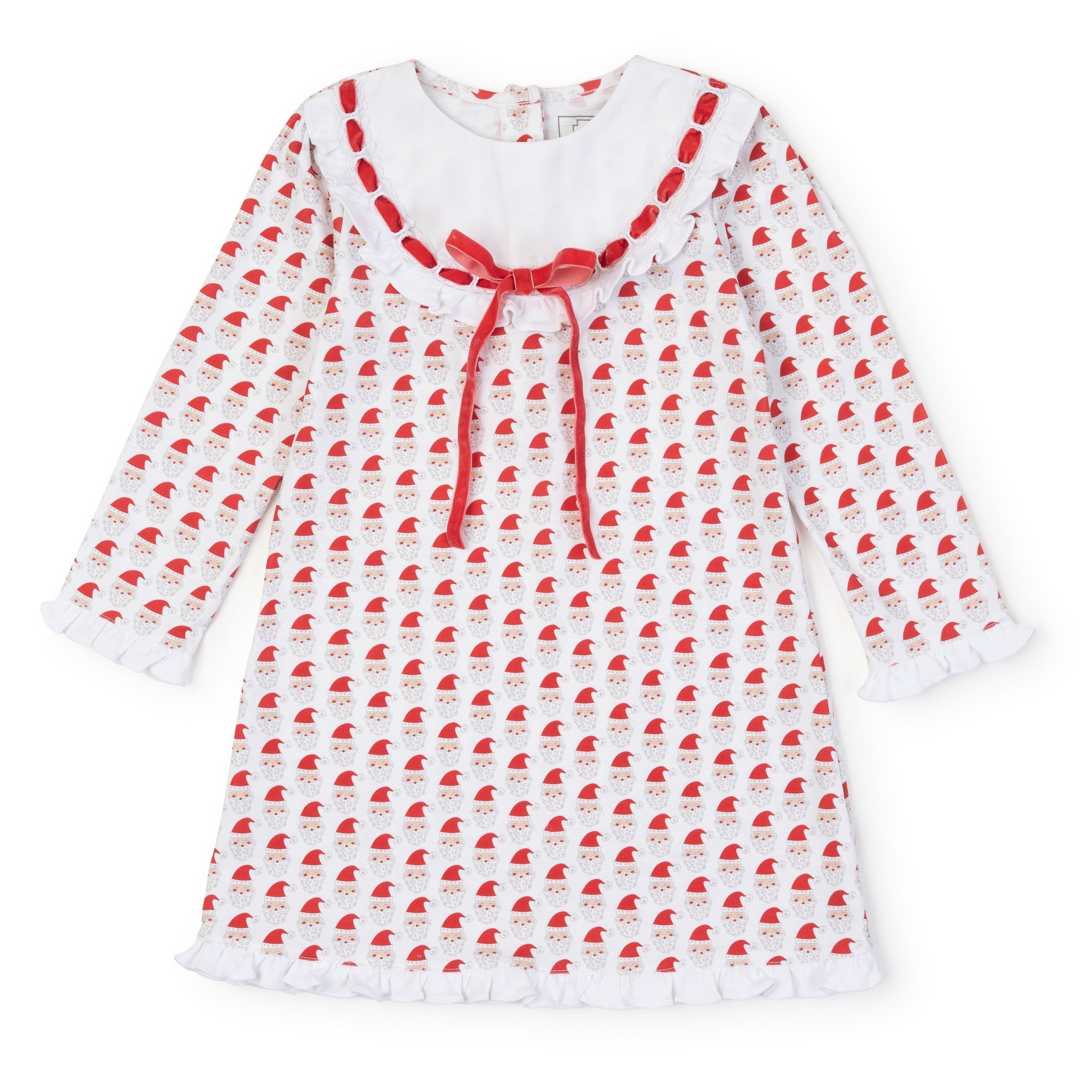 Lila and Hayes Emersyn Girls' Dress - Whimsical Santa