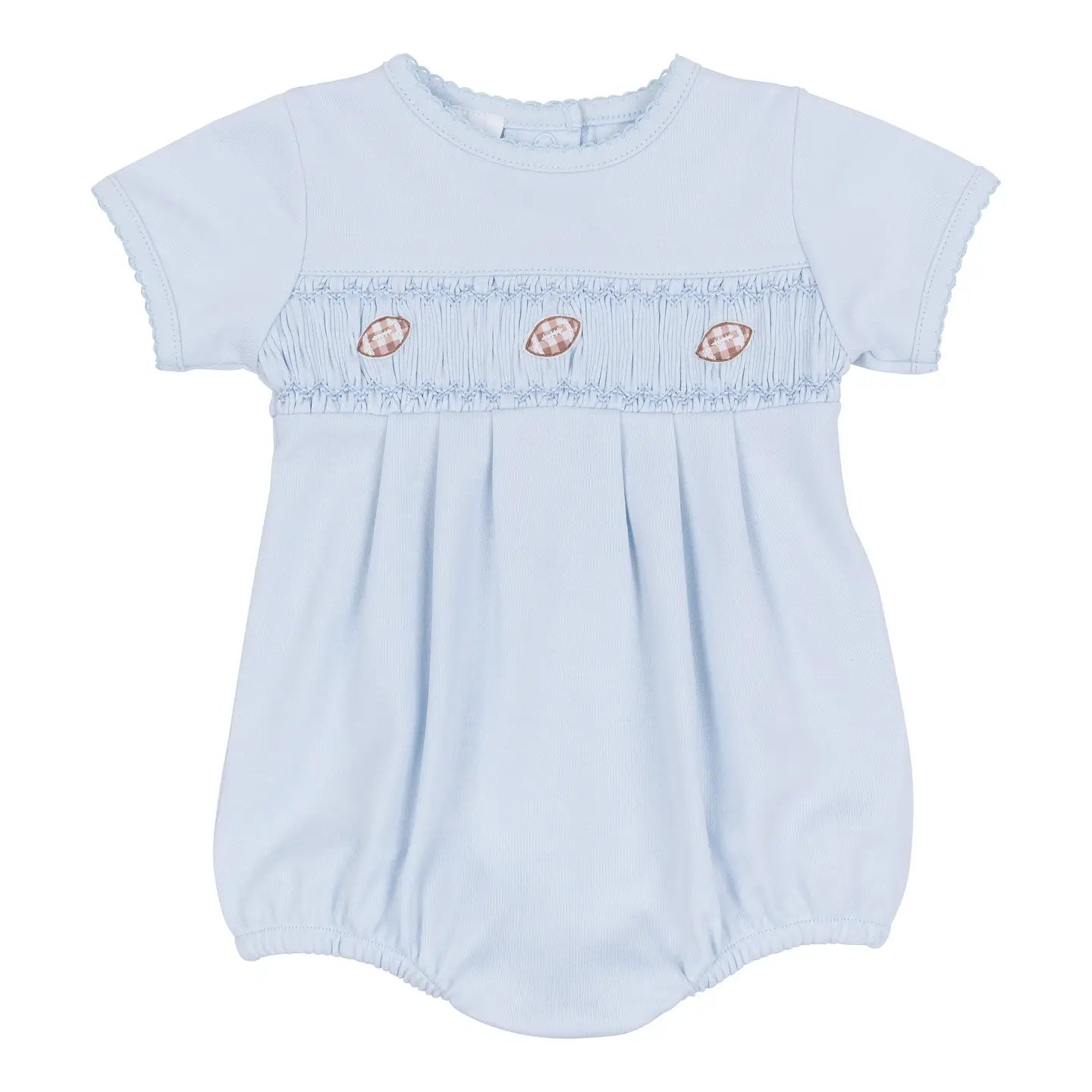 Magnolia Baby Tiny Tailgater Smocked Bubble