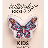 Living Royal Butterfly 3D Packaged Crew Socks