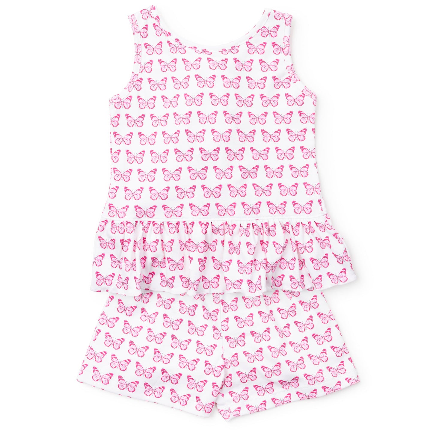 Poppy Girls' Short Set - Cartie Butterflies