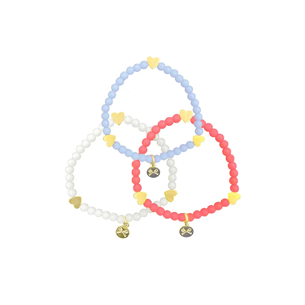Bits and Bows Hearts Bracelet Gift Set