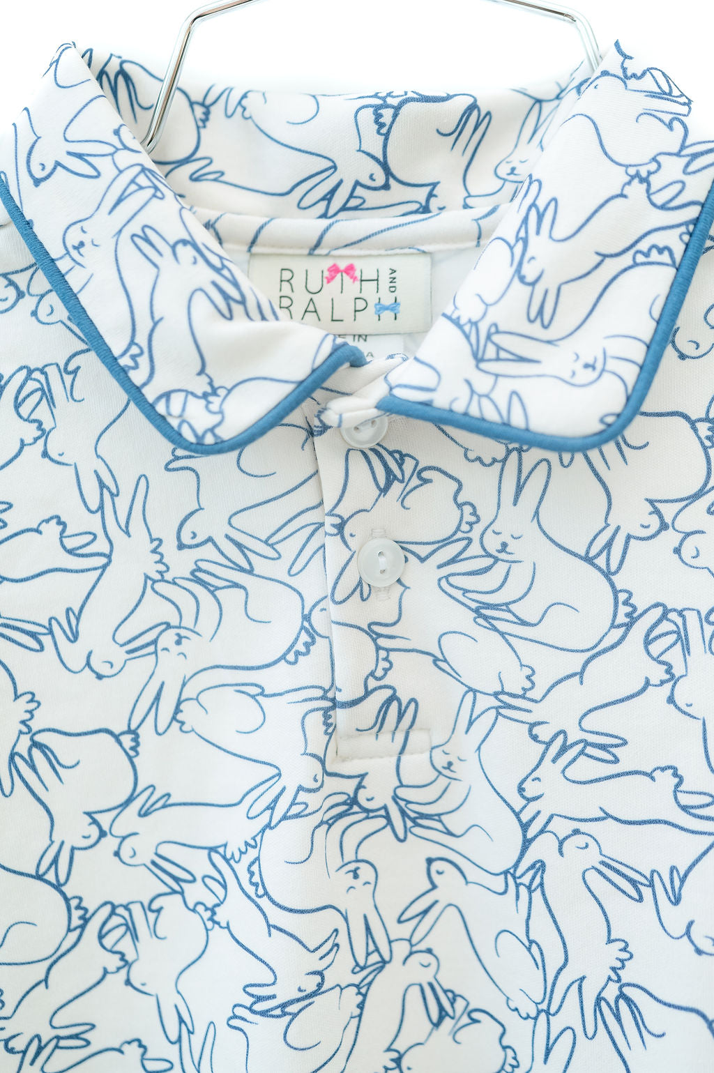 Playful Bunnies Pima Harold Romper