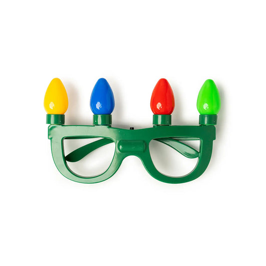 Lotsa Lights! Jumbo Flashing Holiday Glasses