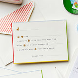 Cheree Berry Rebus Thank You Notes