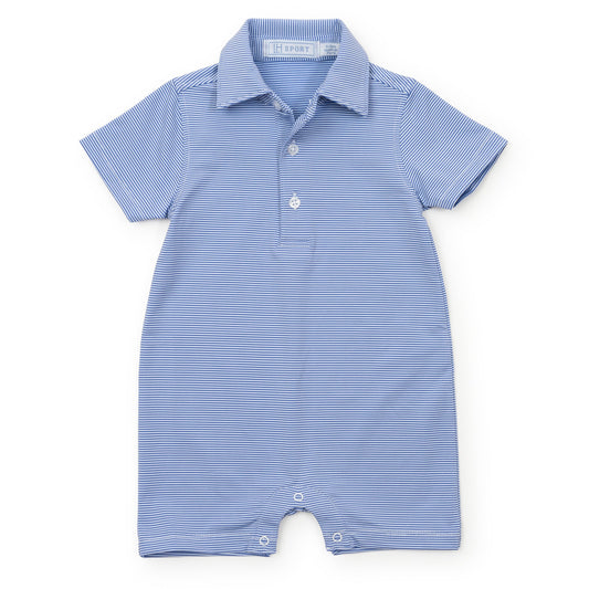 Austin Boys' Performance Shortall - Blue Stripes