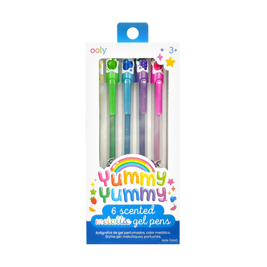 Yummy Yummy Scented Gel Pens- Metallic
