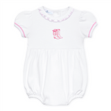 Magnolia Baby Darling Cowboy Boots Bubble- Pink