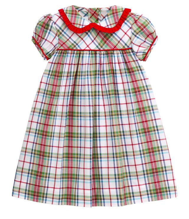 Little English Eleanor Dress- Douglas Plaid