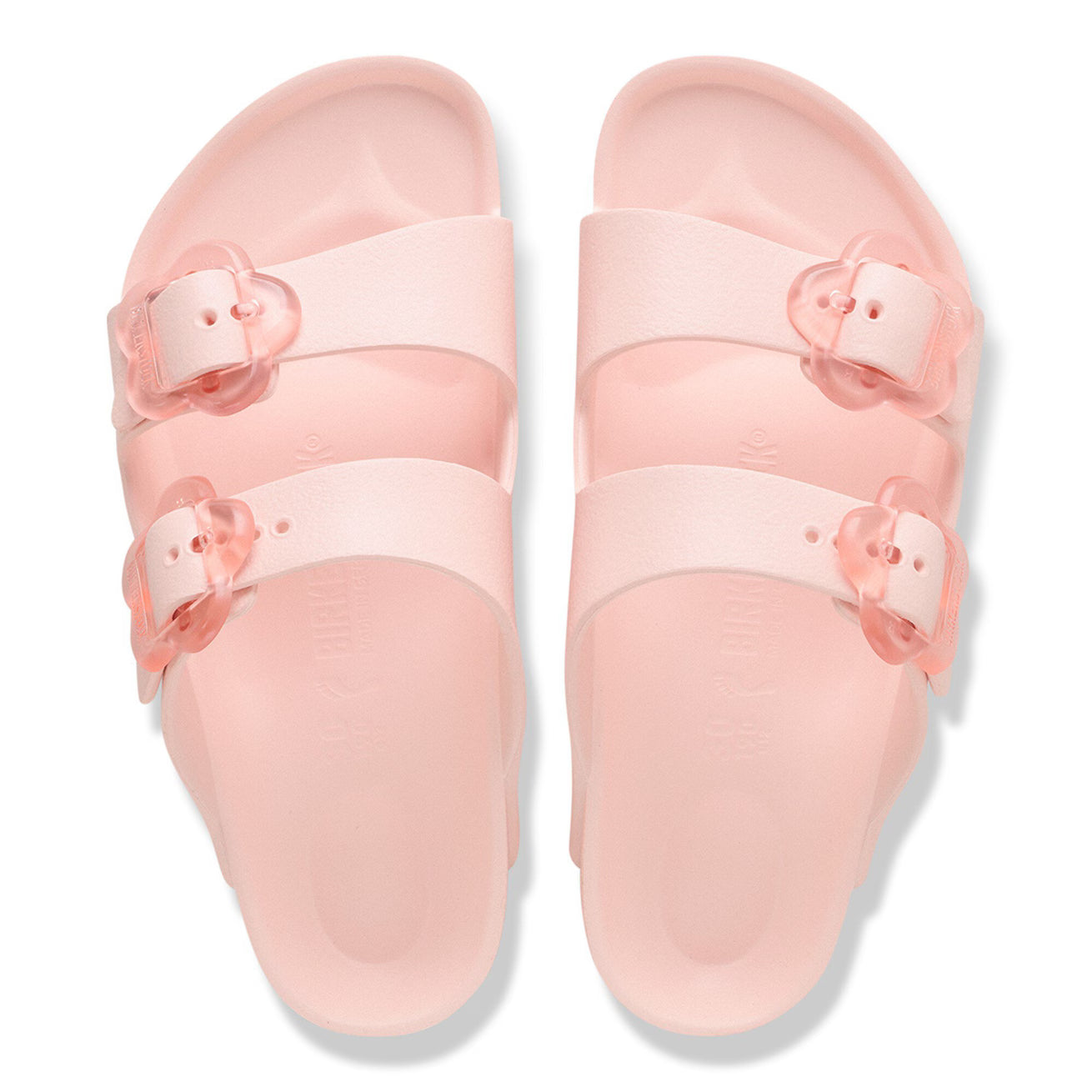 Birkenstock Arizona Flower Kids- Light Rose
