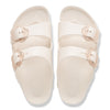 Birkenstock Arizona Flower Kids- Eggshell