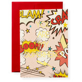 Karen Adams Superhero Greeting Card