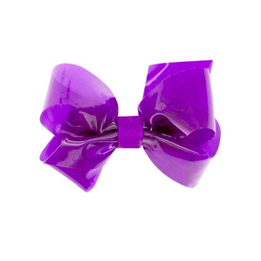 Wee Ones Mini Splish Splash Vinyl Swim Bow - Purple