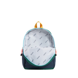 Kane Mini Backpack- Blue and Light Blue Color Block