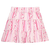 Bisby Natalie Skort- Sconset Floral Stripe