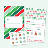 Joy Creative Shop Holiday Thank You Tri-Folds