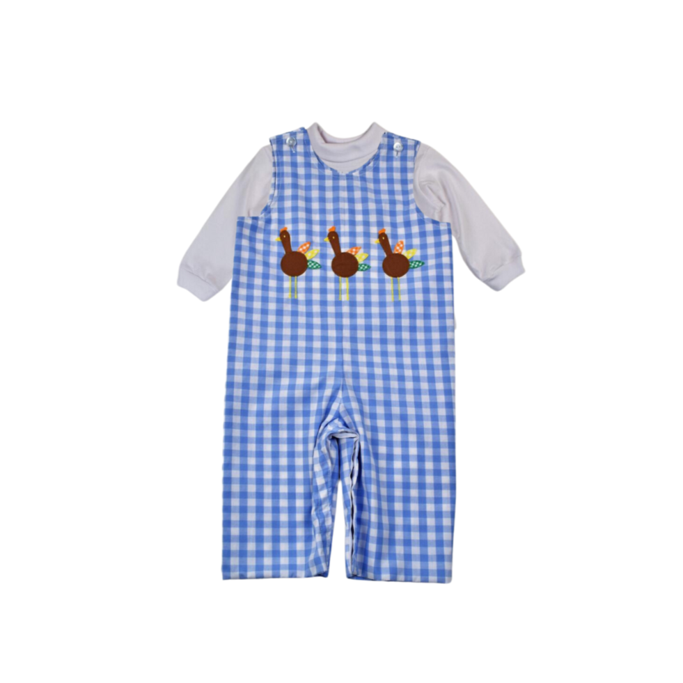 Funtasia Too Turkey and Pumpkin Reversible Longall 