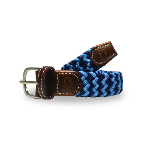 Roostas The Lil' Nantucket Chevron Woven Stretch Belt
